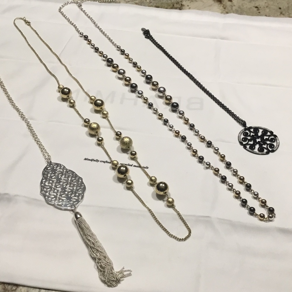 Long Necklace (lot of 4)
